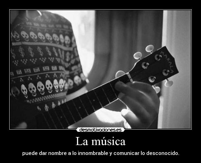 La música -