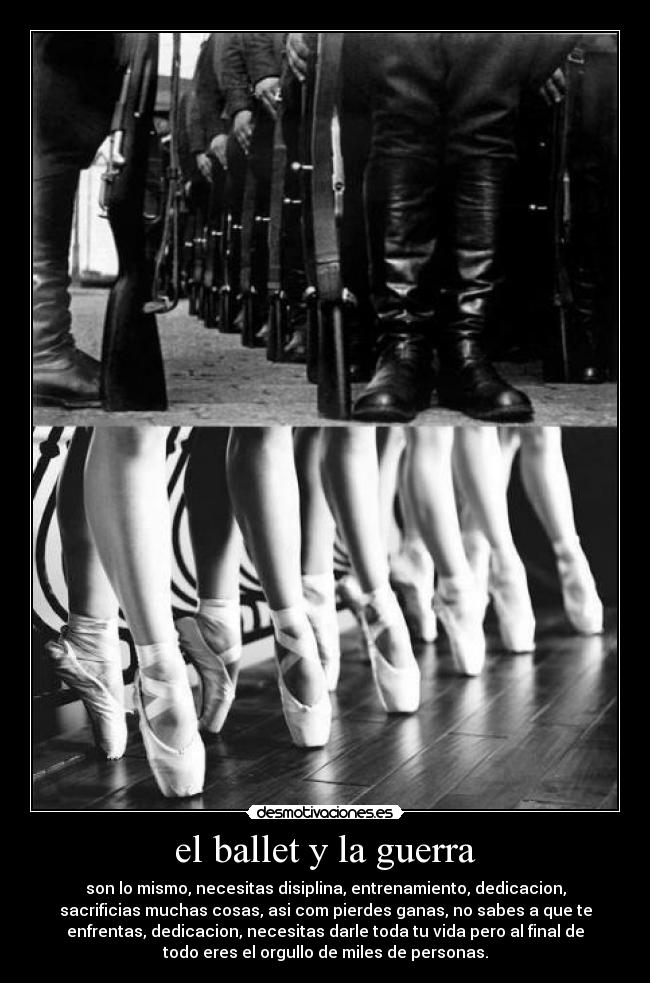 el ballet y la guerra -