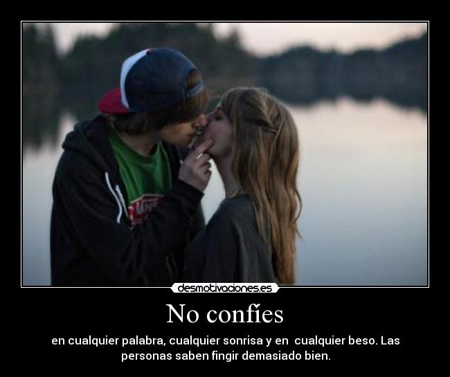 No confíes - 