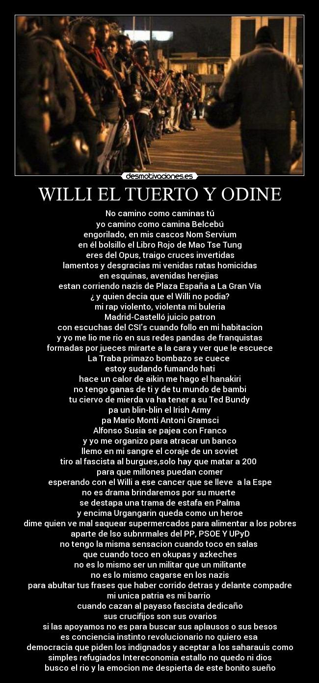 WILLI EL TUERTO Y ODINE - 