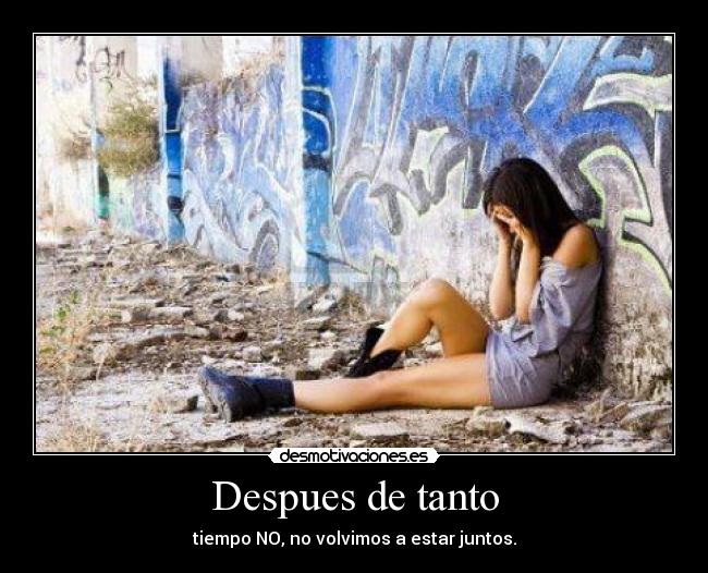 Despues de tanto - 