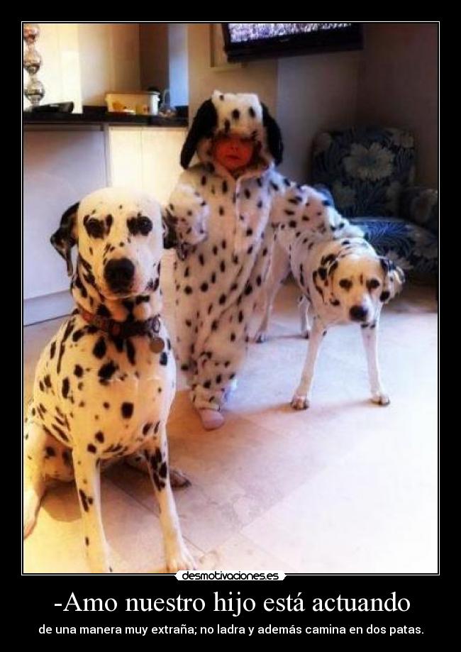 -Amo nuestro hijo está actuando - 