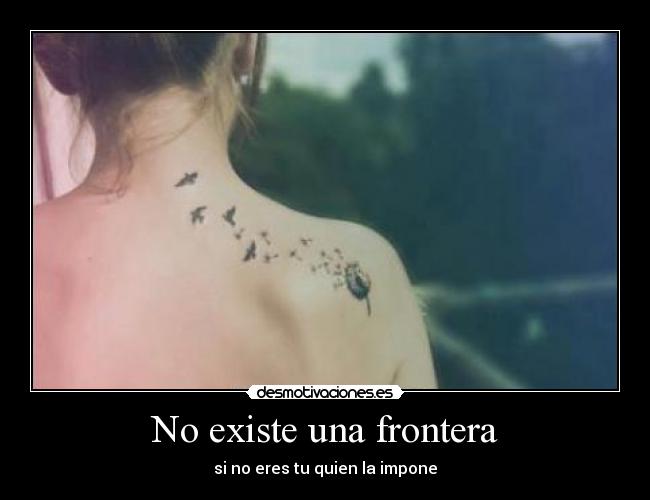 No existe una frontera - 