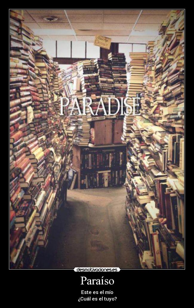 Paraíso - Este es el mío
¿Cuál es el tuyo?