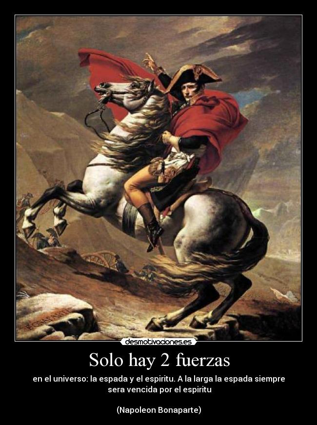 Solo hay 2 fuerzas -