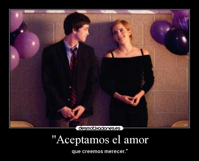 Aceptamos el amor -