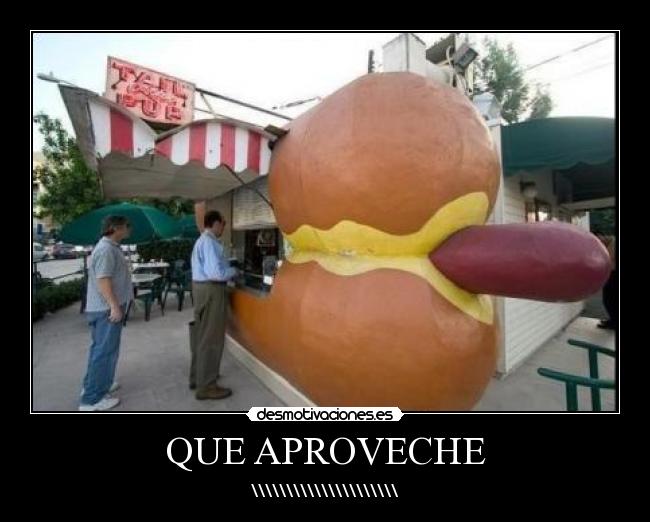 QUE APROVECHE - \\\\\\\\\\\\\\\\\\\\\