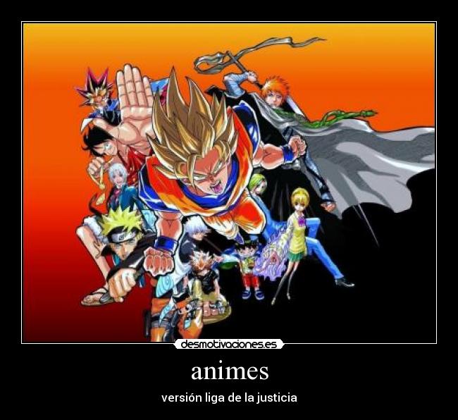 carteles anime desmotivaciones