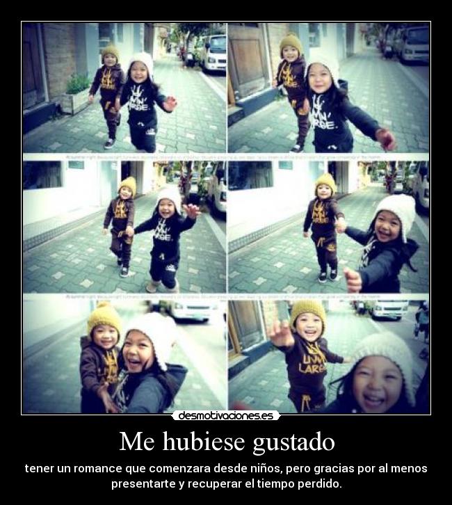 Me hubiese gustado -