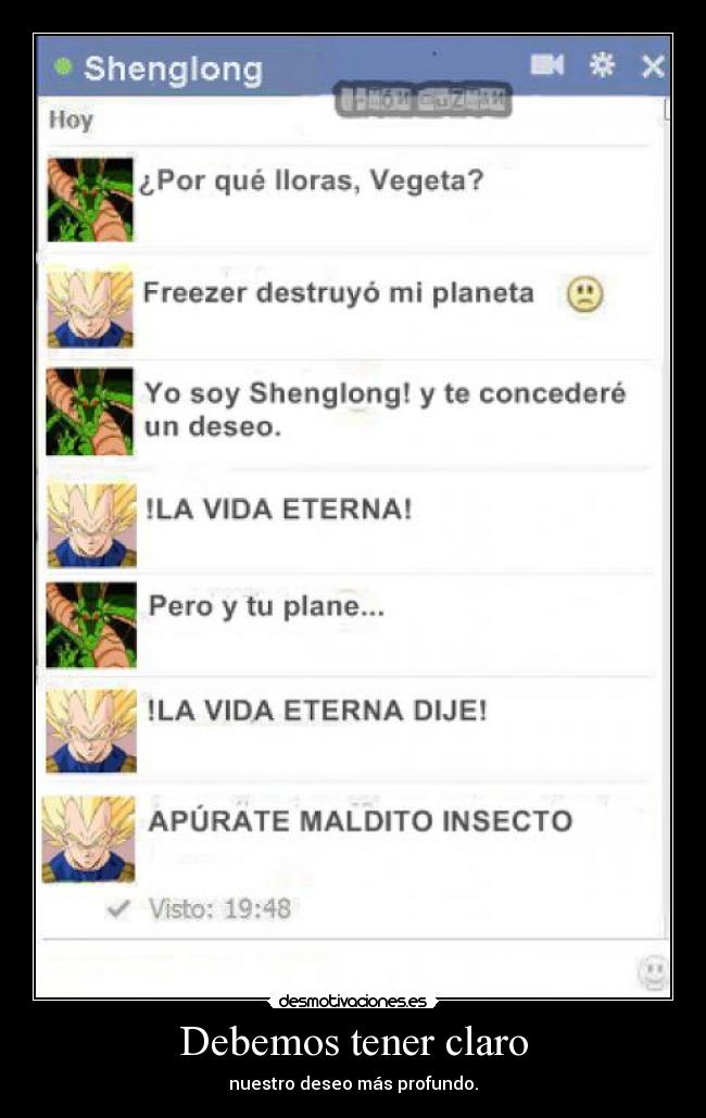 carteles jeremai jeremaimola vegeta shenron putos insectos desmotivaciones