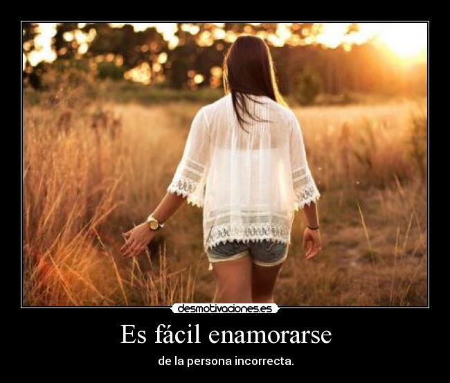 Es fácil enamorarse - 