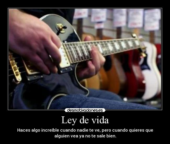Ley de vida - 