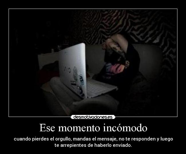 Ese momento incómodo - 
