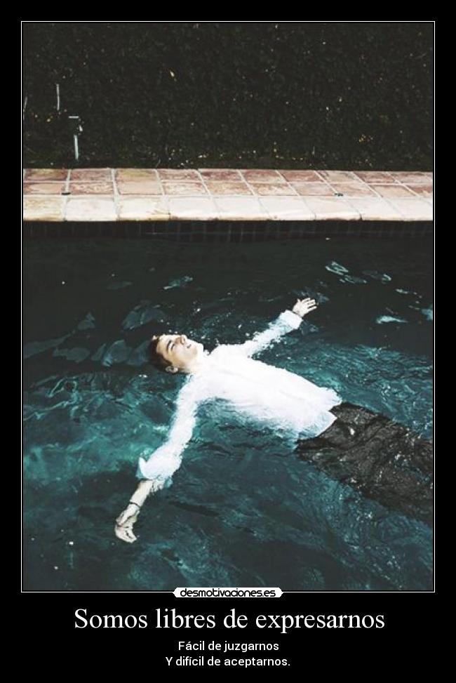 Somos libres de expresarnos -