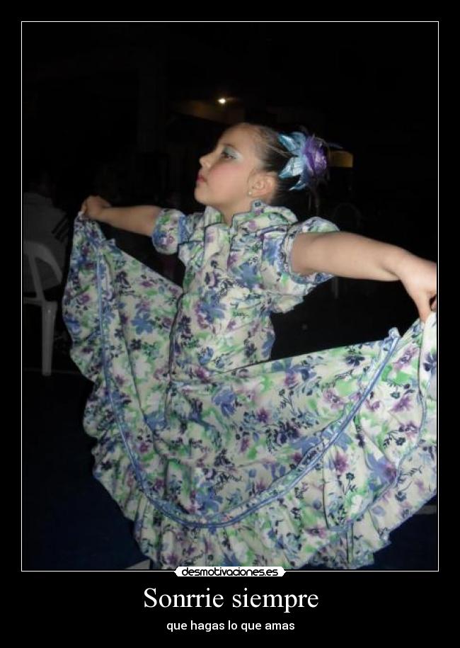 Sonrrie siempre -