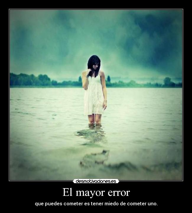 El mayor error - 