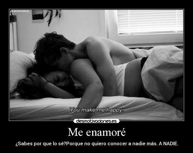 Me enamoré -