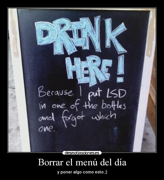 carteles pizarra desmotivaciones