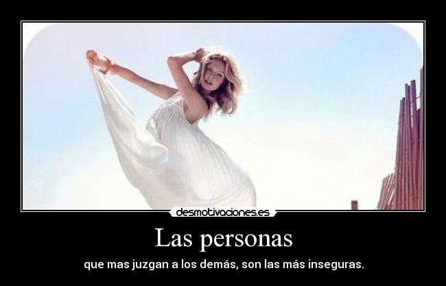 Las personas -