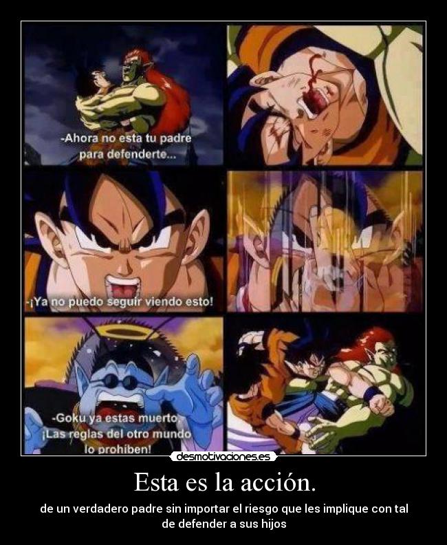 Esta es la acción. - 