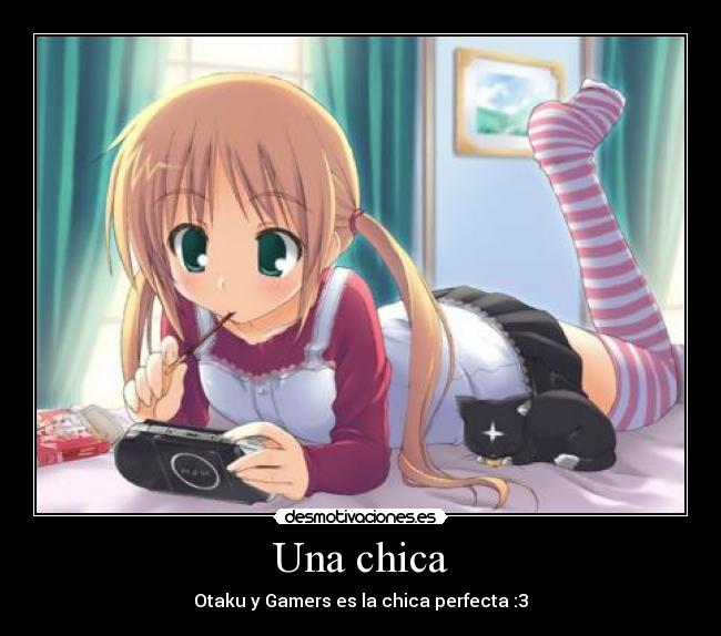 Una chica -