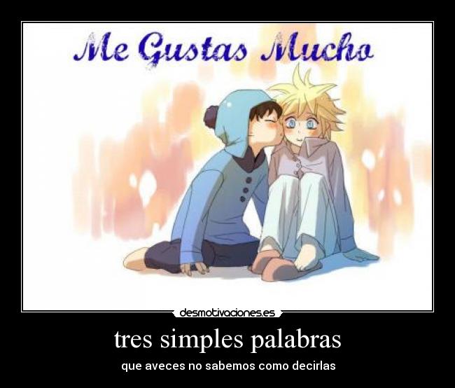 tres simples palabras - 