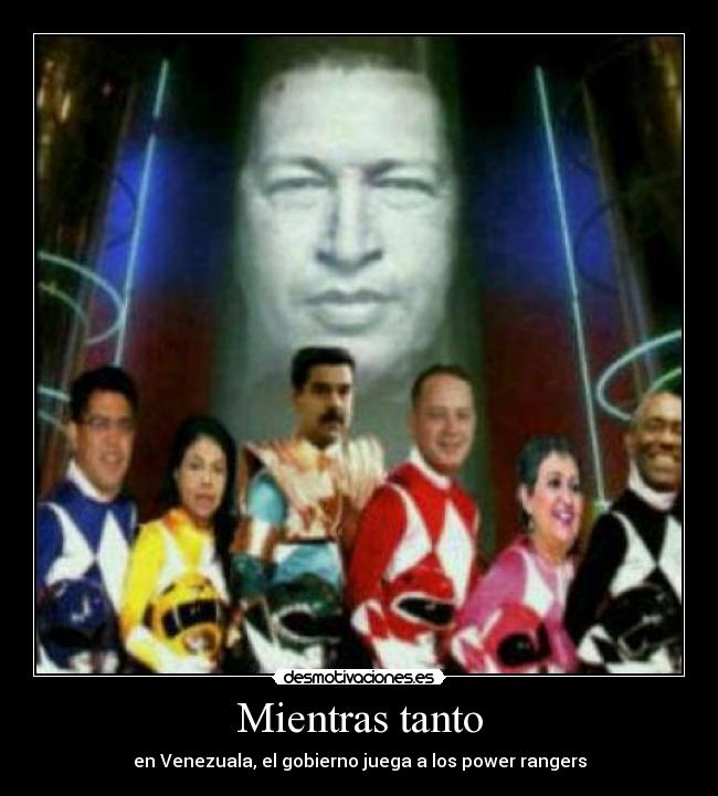 carteles power rangers desmotivaciones
