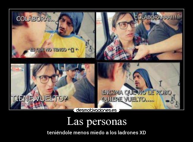 Las personas - 
