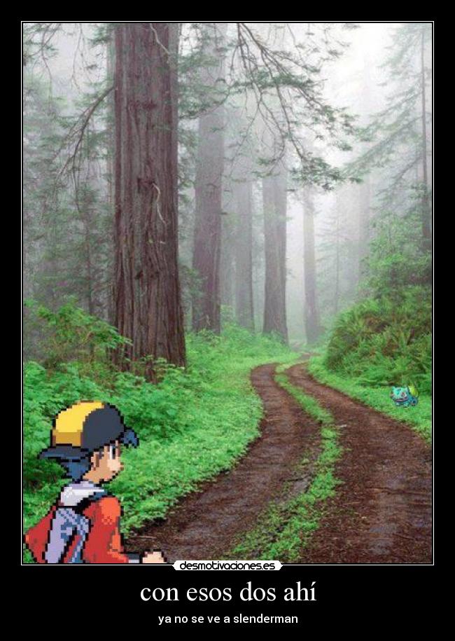 carteles slender pokemon desmotivaciones