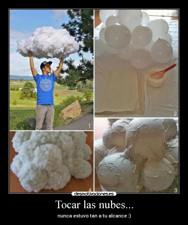 Tocar las nubes... - nunca estuvo tan a tu alcance :)