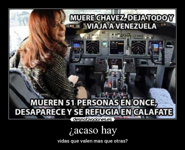 ¿acaso hay - vidas que valen mas que otras?