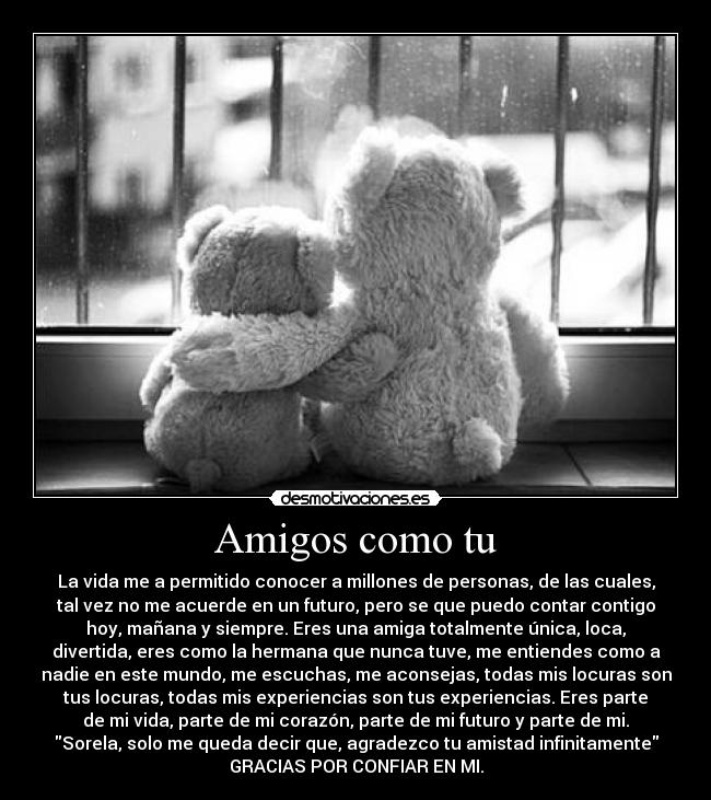 Amigos como tu -