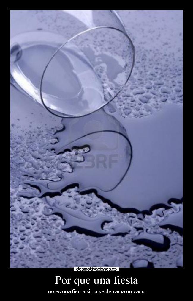 Por que una fiesta -