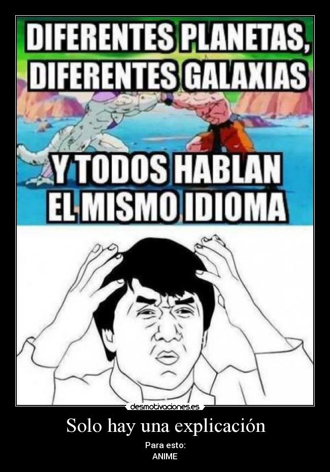 carteles anime lirico idioma mismo todo mundo desmotivaciones