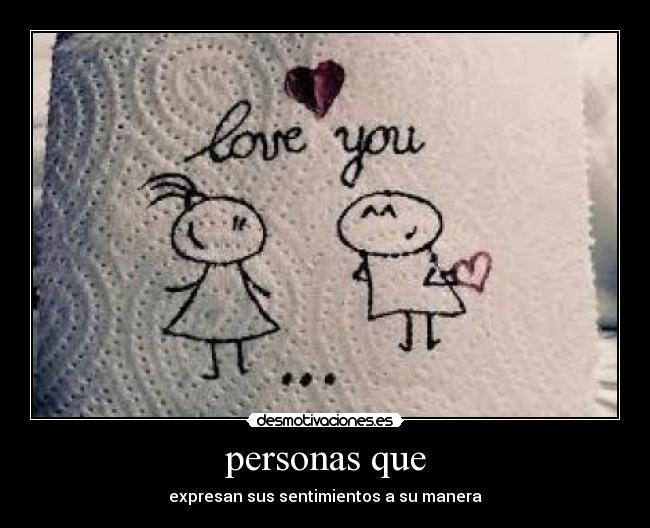 personas que - 