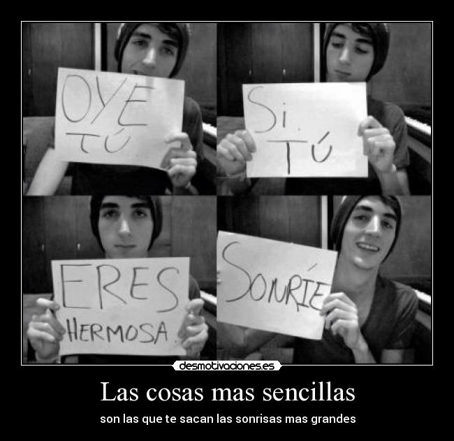 Las cosas mas sencillas -