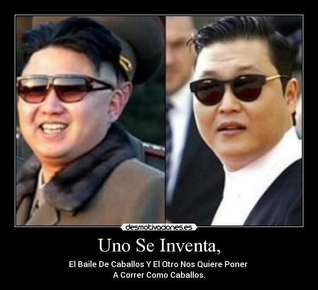 Uno Se Inventa, - El Baile De Caballos Y El Otro Nos Quiere Poner
A Correr Como Caballos.