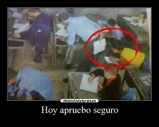 Hoy apruebo seguro - 