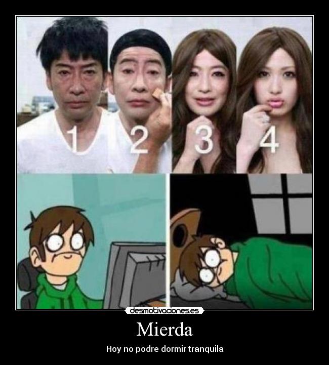 Mierda - Hoy no podre dormir tranquila