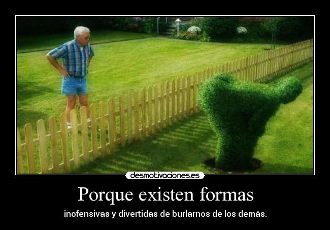 Porque existen formas - 