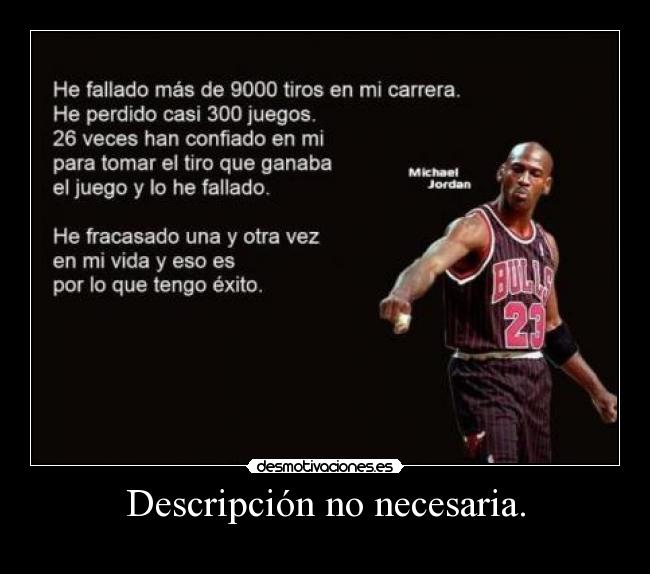 Descripción no necesaria. -