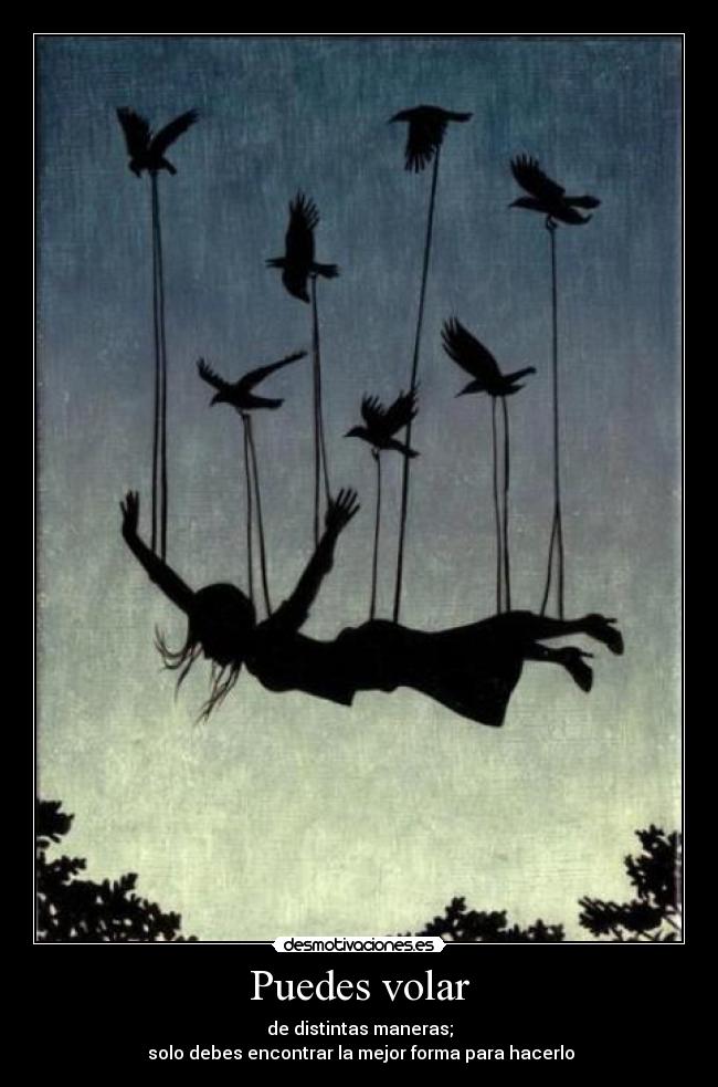 Puedes volar -