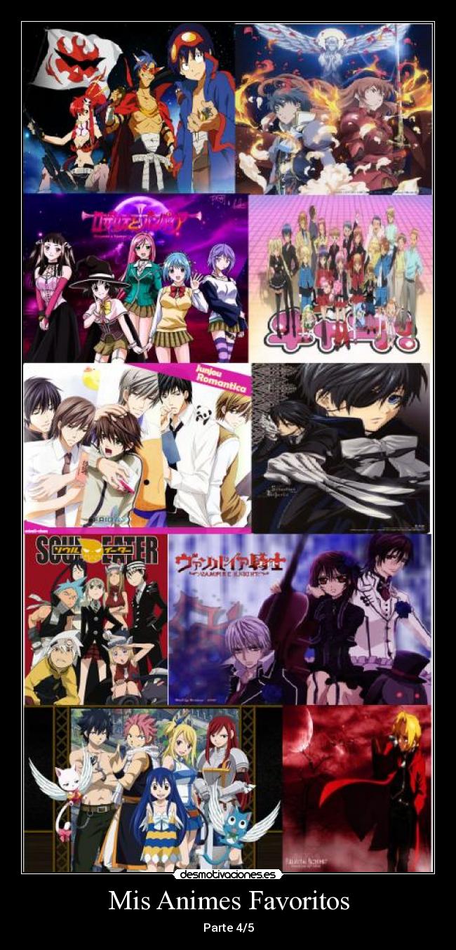 Mis Animes Favoritos - Parte 4/5
