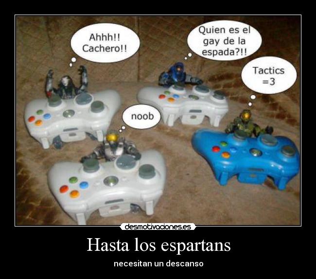 carteles lirico gamer xbox master chift espartan halo desmotivaciones