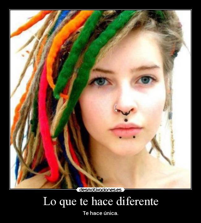 Lo que te hace diferente - 