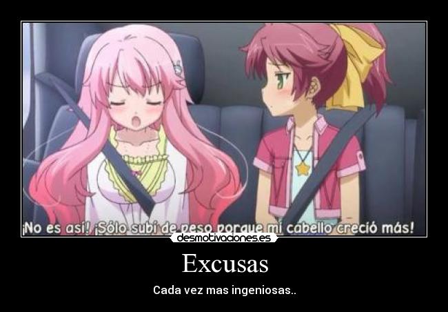 Excusas -
