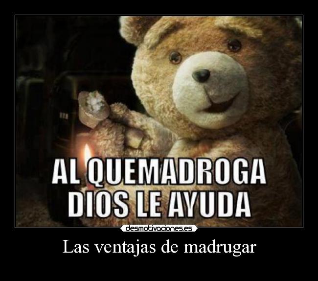 Las ventajas de madrugar -