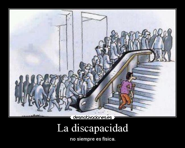 La discapacidad - 