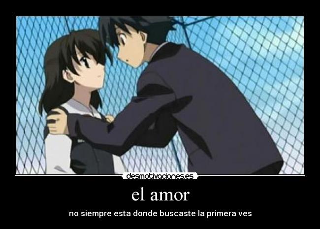 el amor -