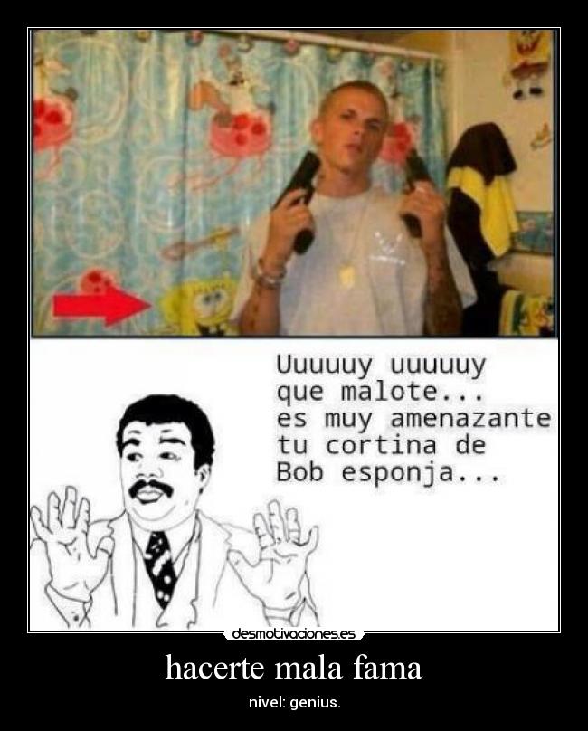 hacerte mala fama - nivel: genius.